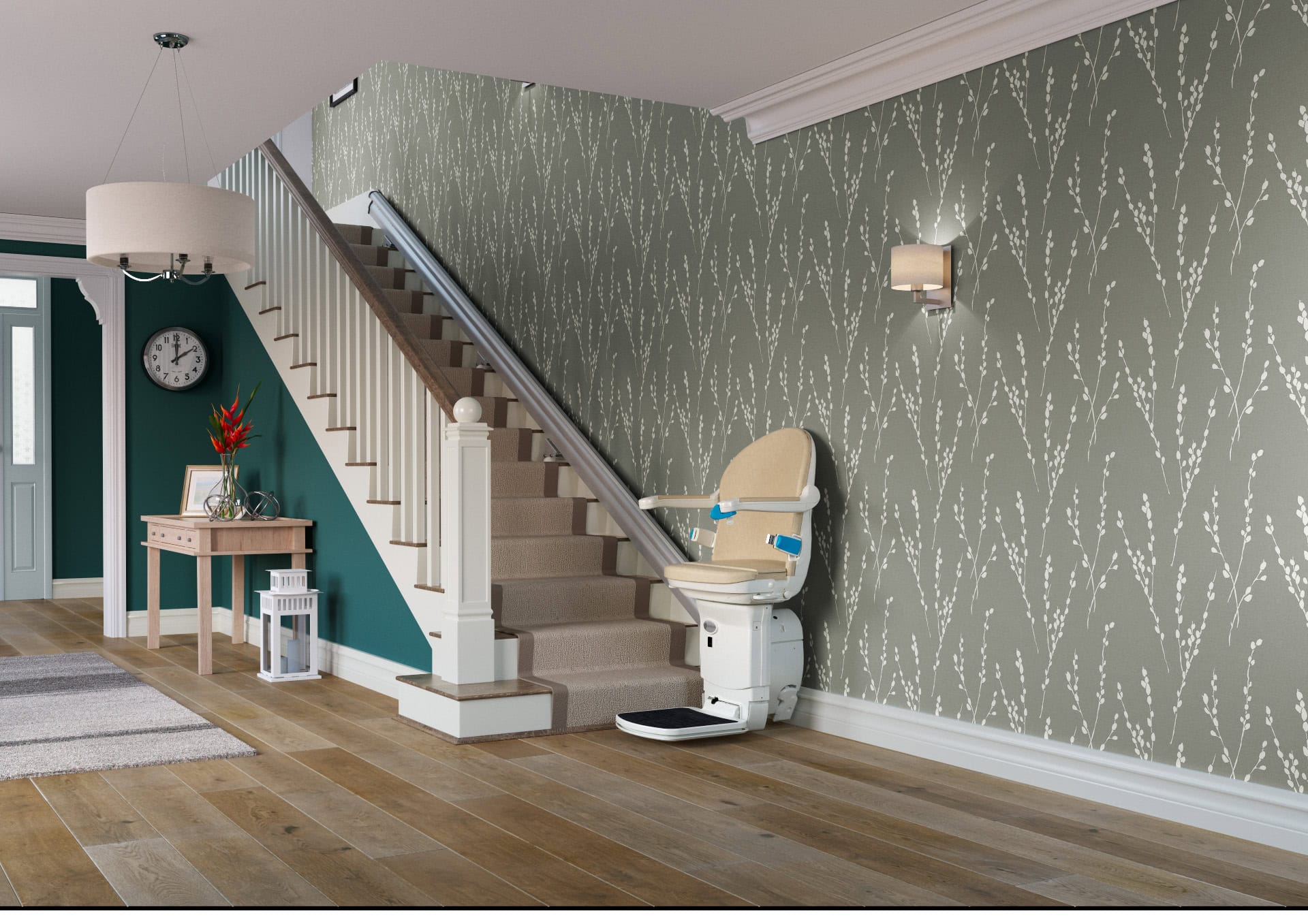 Handicare 1000 indoor Straight Stairlift 2