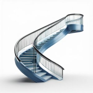 Stairlifts Scotland curved staircase